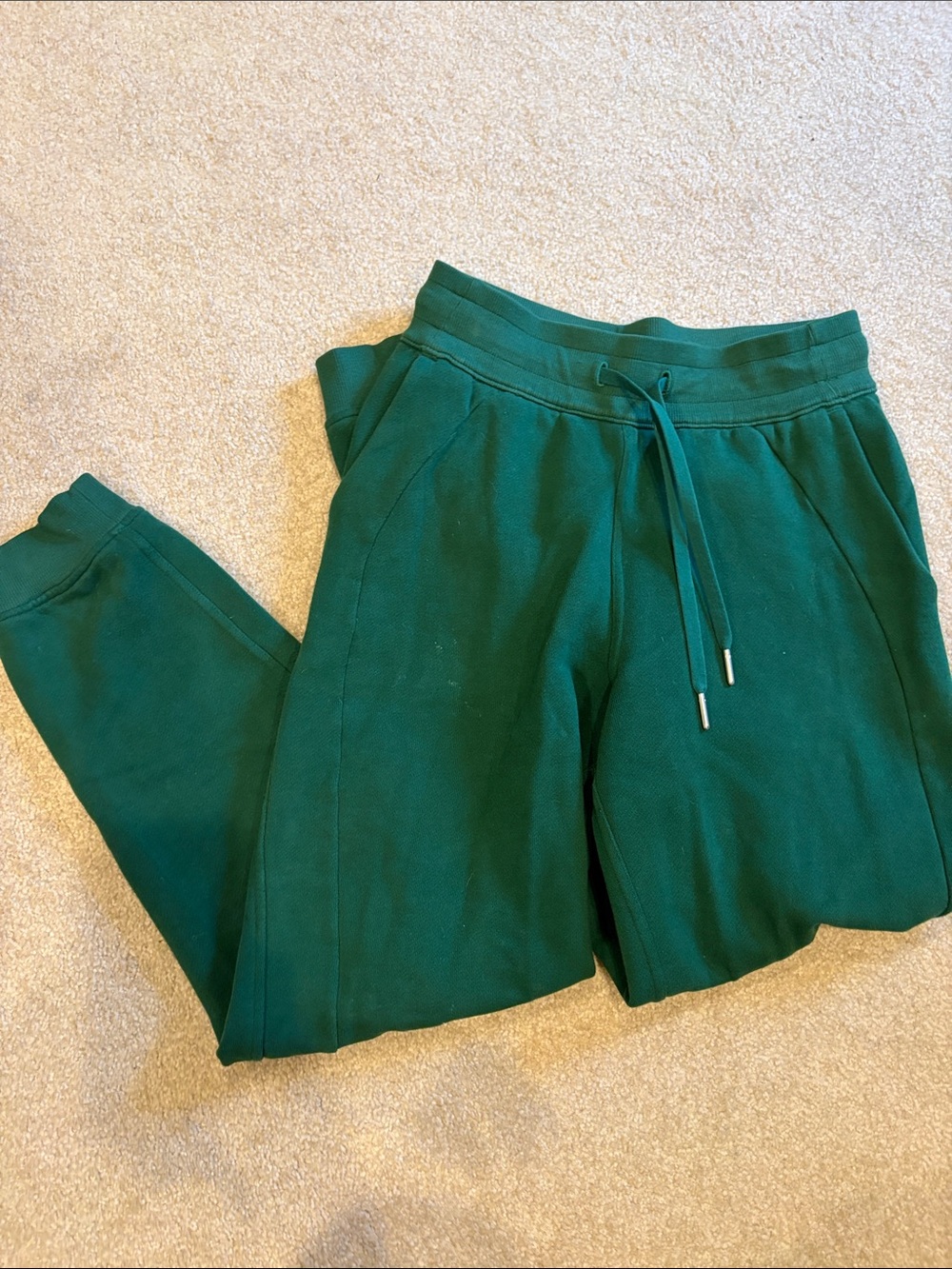 lululemon athletica Forest Green Drawstring Joggers